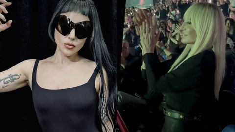 Lady Gaga fa una dedica a Donatella Versace durante il concerto a Milano preview