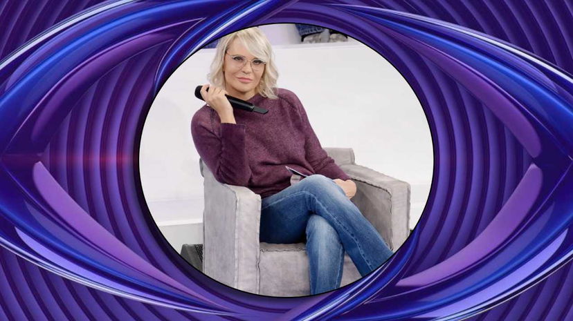 Maria De Filippi a lavoro per il Grande Fratello Vip preview