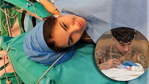 Priscilla Rapisarda è nata, le prime foto della bambina e di Giulia De Lellis in sala parto preview