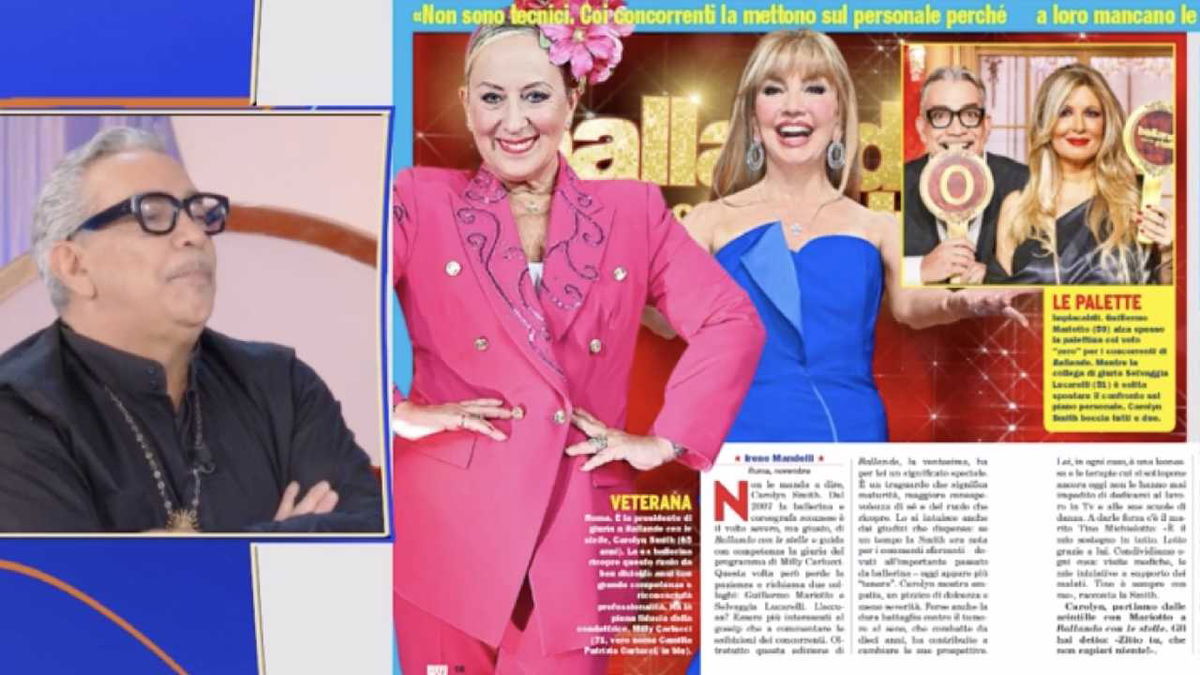 Attriti fra Carolyn Smith e Guillermo Mariotto? “Dice sempre le stesse cose” article-post