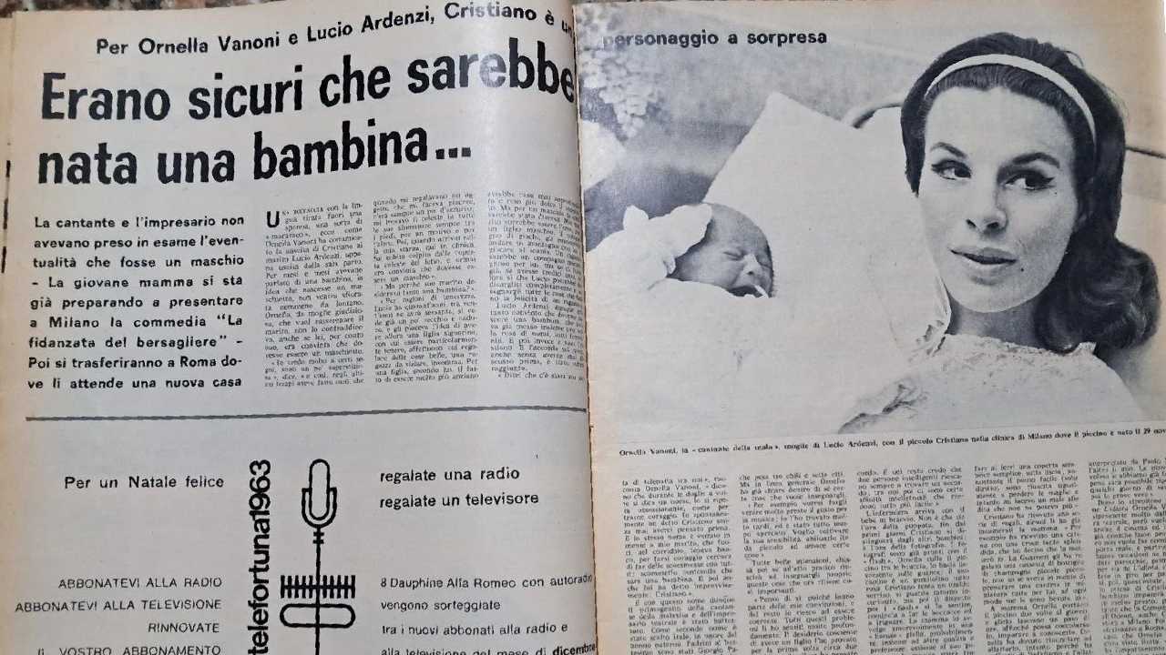 come si chiama il figlio di ornella vanoni