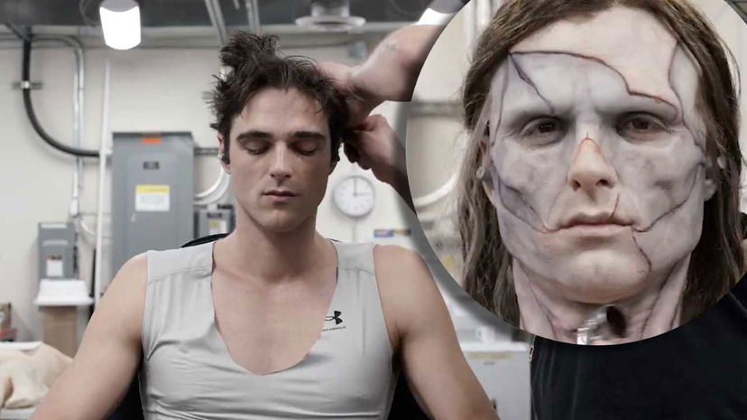 Jacob Elordi, il video della sua trasformazione per Frankenstein preview