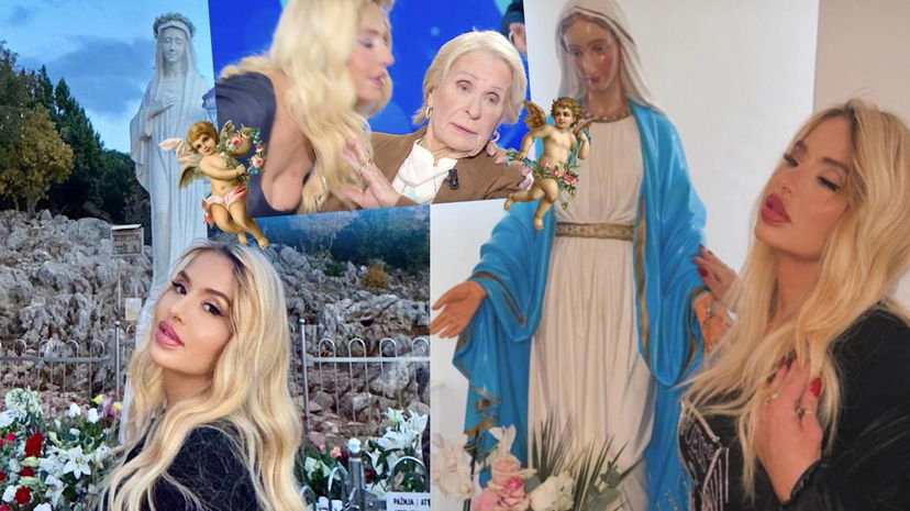 Valeria Marini a Medjugorje chiede la grazia alla Madonna: “Solo un miracolo può farmi chiarire con mia madre” preview