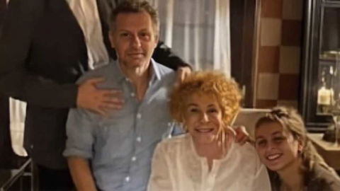 Ornella Vanoni: il figlio Cristiano Ardenzi e i nipoti Matteo e Camilla preview