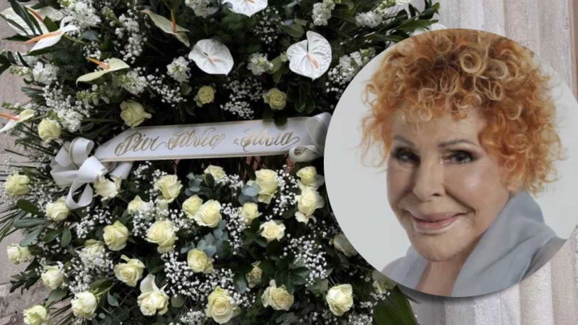 Funerali di Ornella Vanoni: la corona di fiori mandata da Maria e Pier Silvio preview