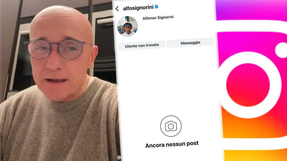 Alfonso Signorini ha disattivato il profilo Instagram article-post