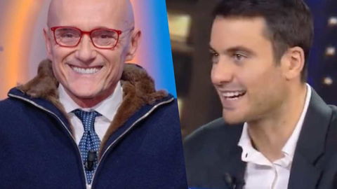 Alfonso Signorini e Pierpaolo Pretelli in tv dopo il video di Fabrizio Corona preview