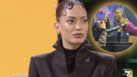 Cellulare lanciato a terra, Elodie spiega il vero motivo in tv preview