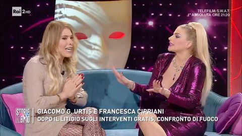 Monica Setta ci regala lo scontro fra Urtis e Cipriani: “Scappi senza pagare e chiedi sconti” preview