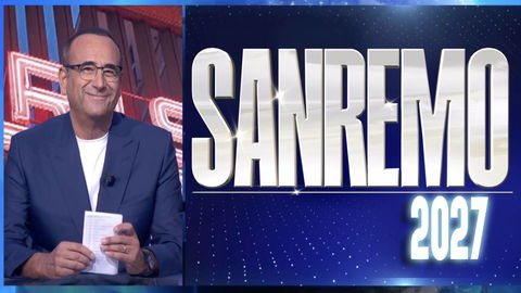 Sanremo 2027, i due conduttori in lizza per sostituire Carlo Conti preview
