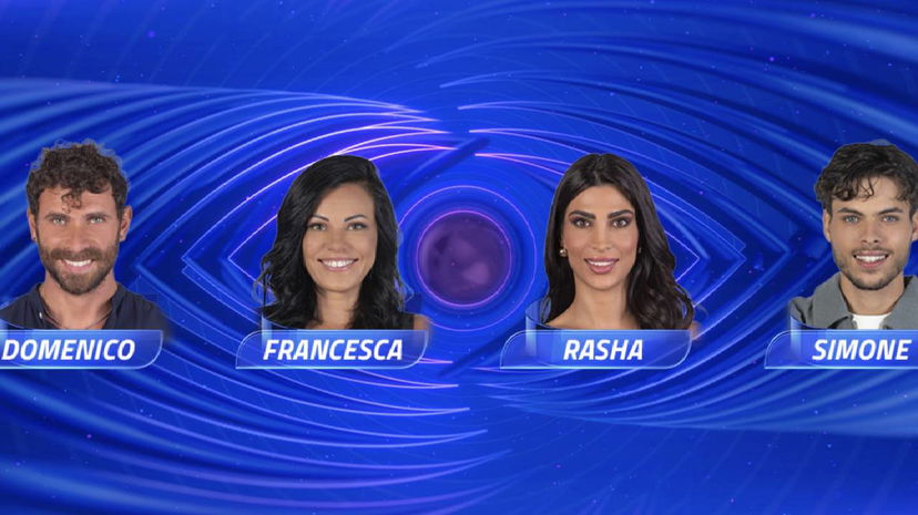 Due eliminati al GF tra Rasha, Francesca, Simone e Domenico: risultati dei sondaggi preview