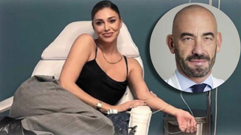 Belen Rodriguez polemica sul vaccino, Matteo Bassetti sbotta: “Chi fa spettacolo si occupi di spettacolo” preview