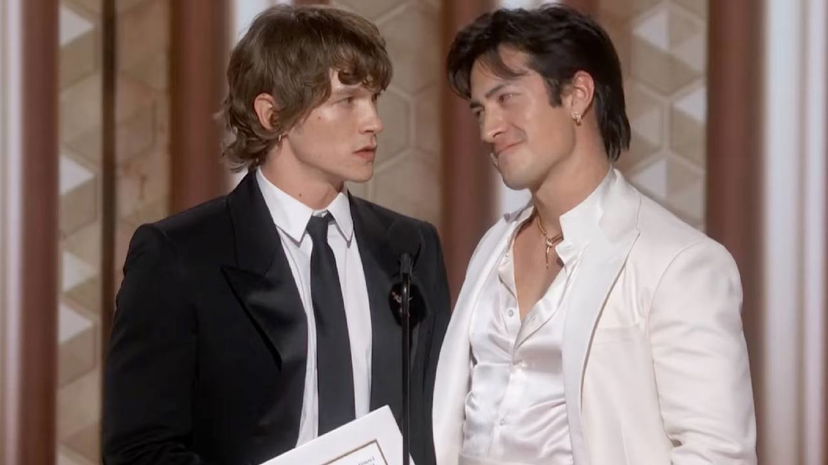 Connor Storrie e Hudson Williams danno spettacolo ai Golden Globes: “Ci hanno visto tutti… sai cosa intendo” preview