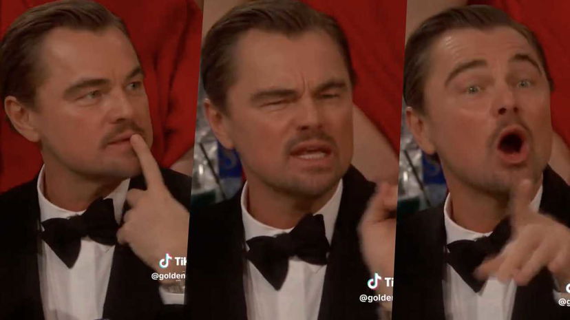 Leonardo DiCaprio durante la pubblicità ai Golden Globe: il video è virale preview