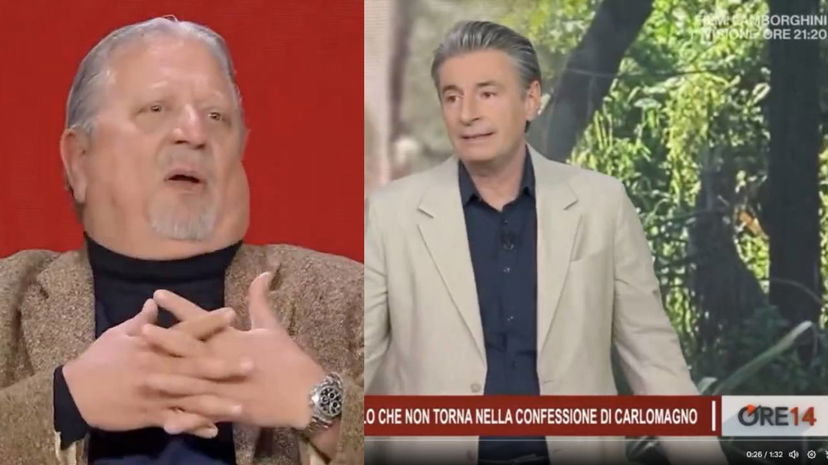 Ore 14, Milo Infante rimprovera l’ospite dopo una raccapricciante “battuta di black humor” preview