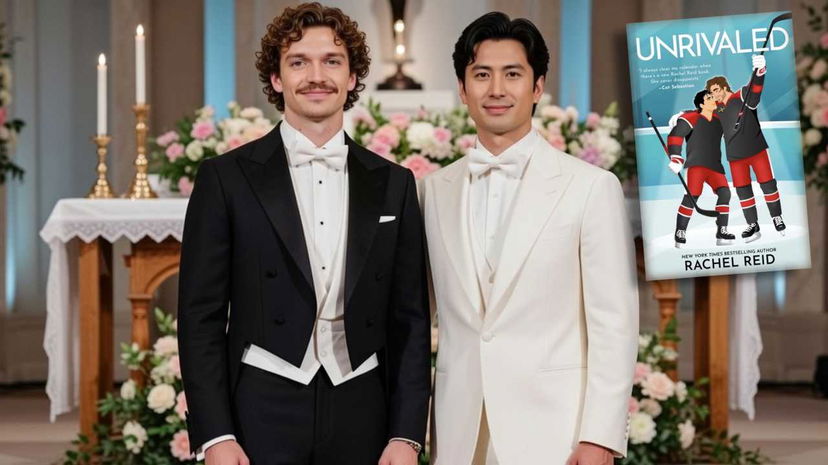 Shane Hollander e Ilya Rozanov si sposano nel nuovo libro The Unrivaled preview