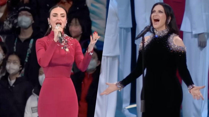 Arisa a disagio per il paragone tra il suo inno nazionale e quello di Laura Pausini: “Io ho seguito l’originale” preview