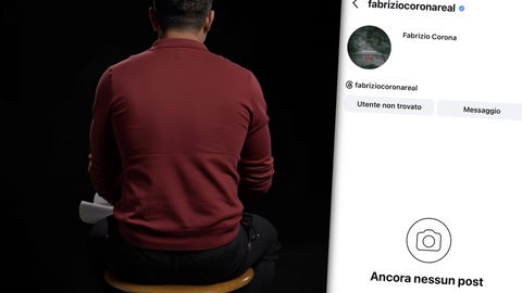 Fabrizio Corona: chiusi i suoi profili Instagram e spariti i suoi video su YouTube preview