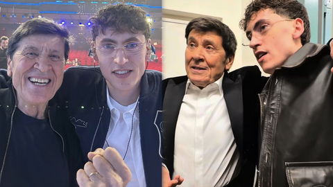 Gianni Morandi a sorpresa duetta con il figlio Tredici Pietro e si emoziona preview