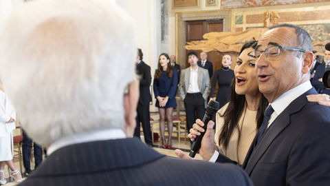I Big di Sanremo 2026 al Quirinale: le parole di Mattarella, Conti e Pausini e il video dell’incontro preview