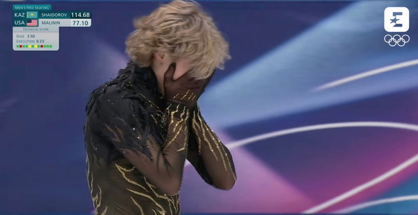 Ilia Malinin: la reazione del padre alle cadute del pattinatore non piace al web preview