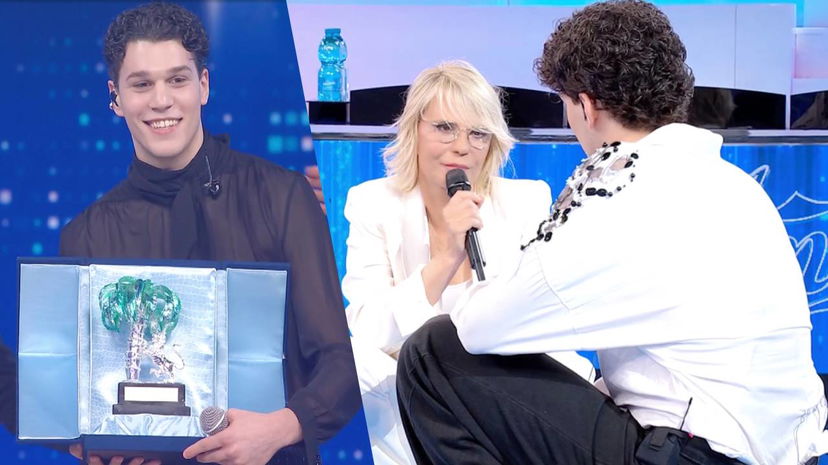 Nicolò Filippucci ha vinto Sanremo Giovani: reazione di Maria De Filippi preview