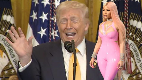 Trump fa un discorso sulla pelle e le unghie di Nicki Minaj preview