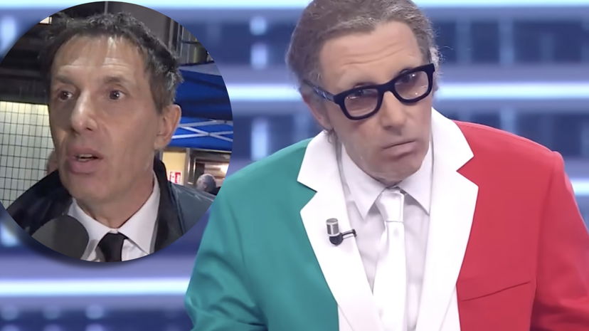 La reazione di Lapo Elkann all’imitazione di Ubaldo Pantani a Sanremo 2026 preview