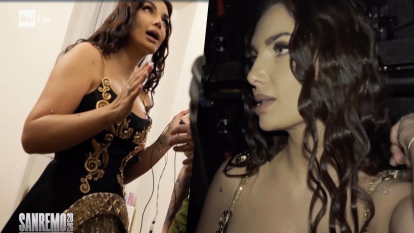 Elettra Lamborghini arrabbiata dietro le quinte di Sanremo: “Non vado sul palco! Sono nera” preview
