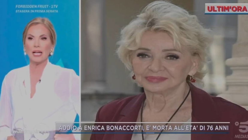 Federica Panicucci scossa annuncia la morte di Enrica Bonaccorti: “Sono sgomenta, difficile continuare a parlare” preview