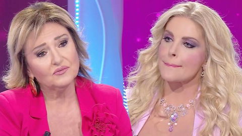 Francesca Cipriani piange dietro le quinte di Storie al Bivio da Monica Setta preview