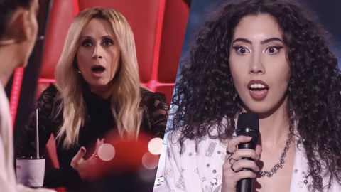 Lara Fabian parla in italiano con una concorrente a The Voice Francia e viene bandita preview