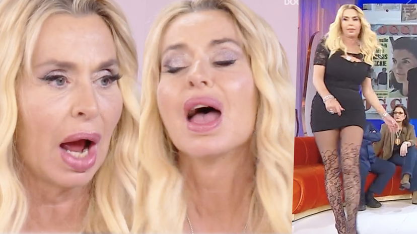 Valeria Marini piange e se ne va da La Volta Buona: “Nino Frassica mi ha offesa” preview
