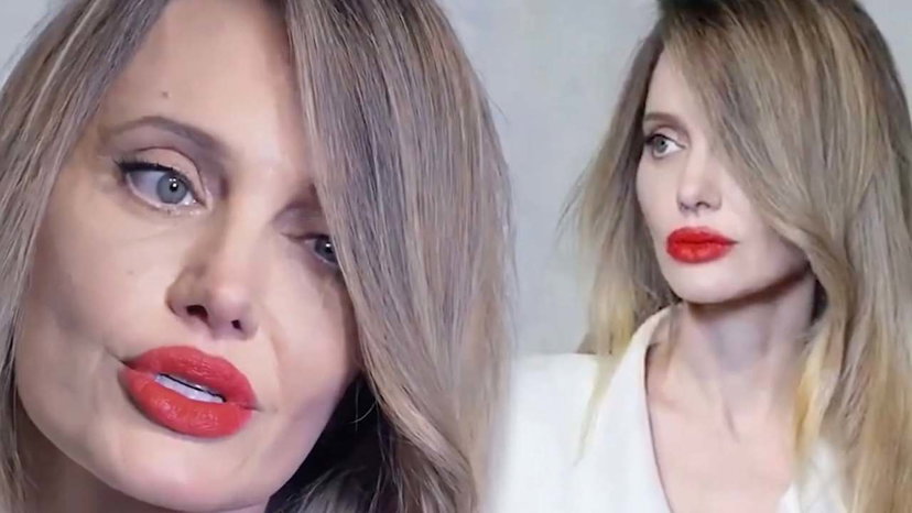 Angelina Jolie appare diversa dal solito, molti credono sia una sosia: “È una controfigura” preview