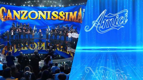 Ascolti del 4 aprile: Canzonissima vs Amici, i dati delle terze puntate preview