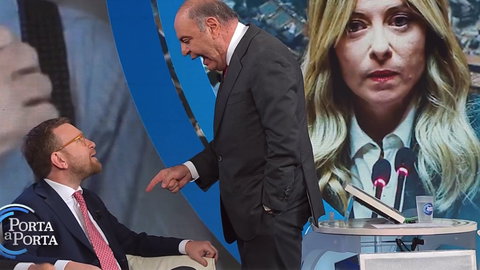 Bruno Vespa sbrocca a Porta A Porta contro Giuseppe Provenzano e interviene il PD preview