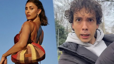 Matteo Pilia imita Belen Rodriguez su TikTok, lei interviene in radio: “Me l’ha fatto vedere mio figlio” preview