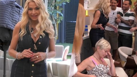 Valeria Marini al Grande Fratello Vip, Antonella Elia non la prende bene preview