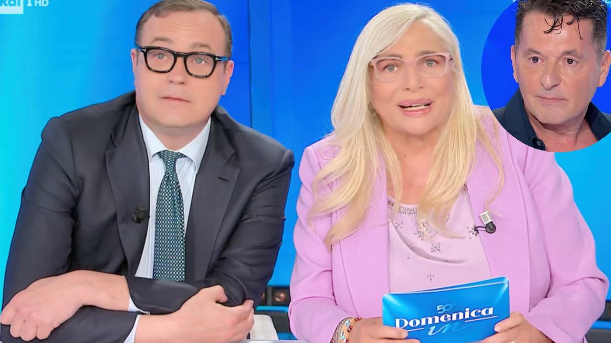 Mara Venier saluta Teo Mammucari che è assente al finale di Domenica In: “Io ti voglio bene” article-post
