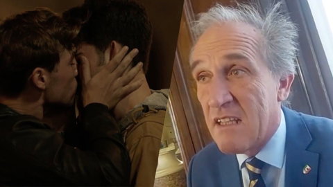 Il senatore di FdI Roberto Menia rimprovera una coppia gay in aeroporto: “Queste effusioni le fate a casa vostra” preview