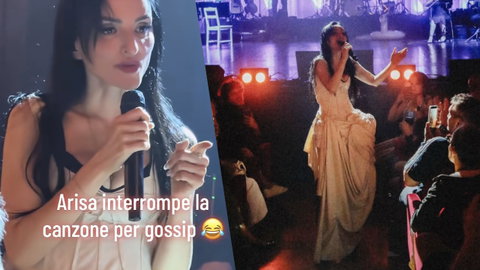 Arisa interrompe il concerto per fare gossip con un fan: “Hai risolto col tuo fidanzato?”, il video è virale preview