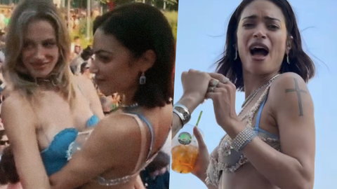 Elodie con la fidanzata Franceska al Pride di Milano: il bacio e i video preview