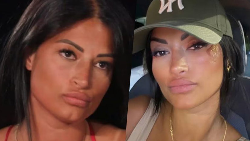 Alessia Pascarella lancia un drink contro Lino Giuliano e colpisce altre ragazze preview