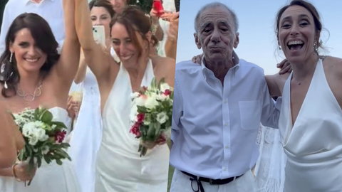 Francesca Vecchioni si è sposata con Sara: le parole di sua figlia Cloe e del padre Roberto Vecchioni preview