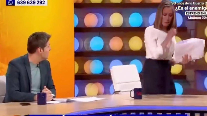 Marta Gomez Montero accusa il conduttore e abbandona lo studio: “Non mi umilierai più, meglio senza soldi che restare qui” preview