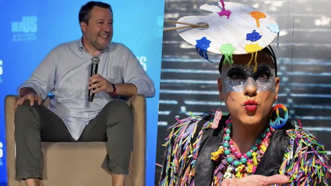 Matteo Salvini su Lorenzo Pezzotti: “La cosa grave detta è che ero nei bagni chimici” preview
