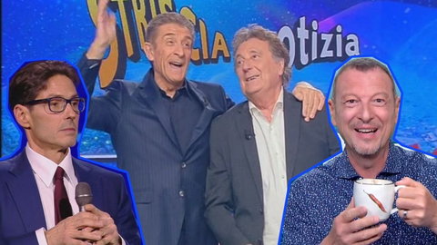Mediaset, valutazioni su Striscia la Notizia e su Amadeus: “Lavorerà con noi” preview