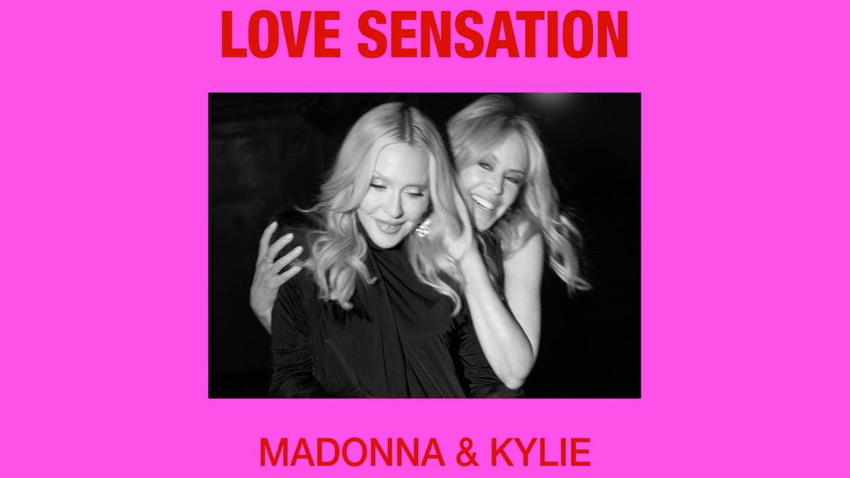 Madonna e Kylie Minogue duettano con Love Sensation (Afterhours Mix): annuncio del singolo article-post