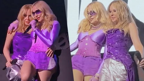 Madonna e Kylie Minogue al Pride di Amsterdam: “Siamo nel paradiso gay?” preview