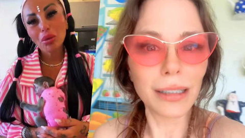 Naike Rivelli contro Rita De Crescenzo per la scimmia, poi la pace: “Faccio un passo indietro, spero non le portino via la scimmietta” preview